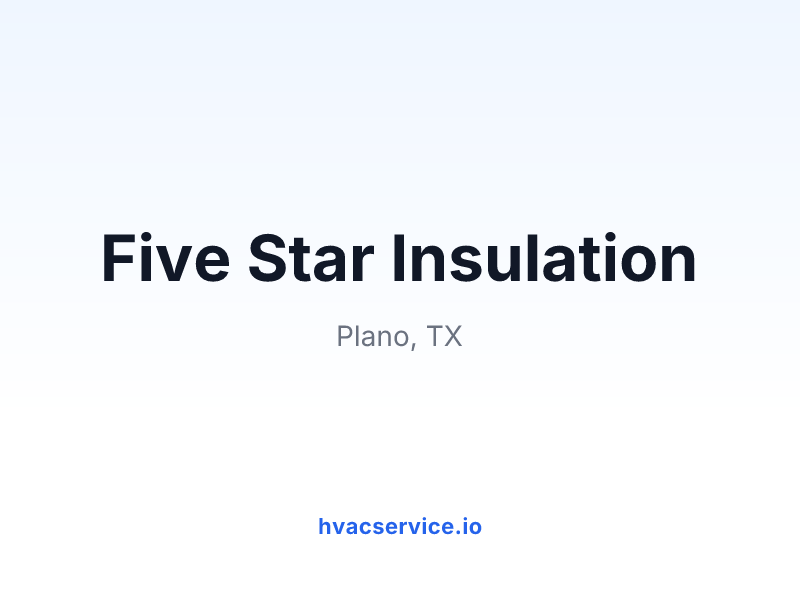 Five Star Insulation