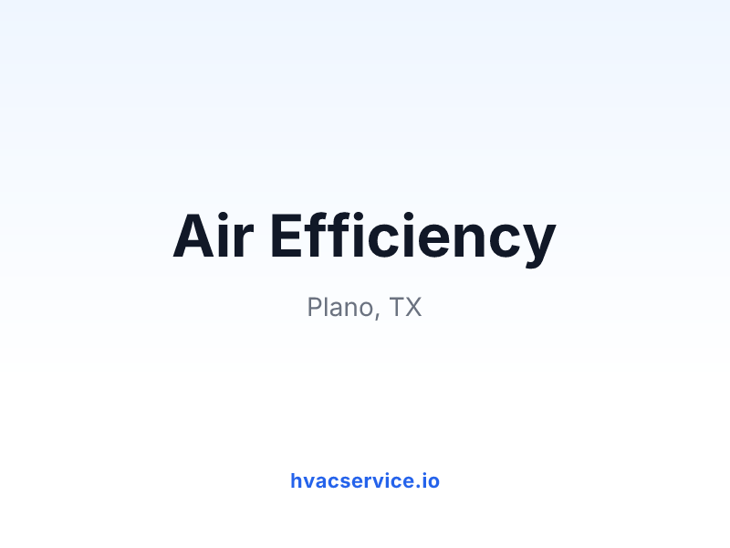 Air Efficiency