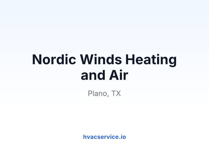 Nordic Winds Heating and Air