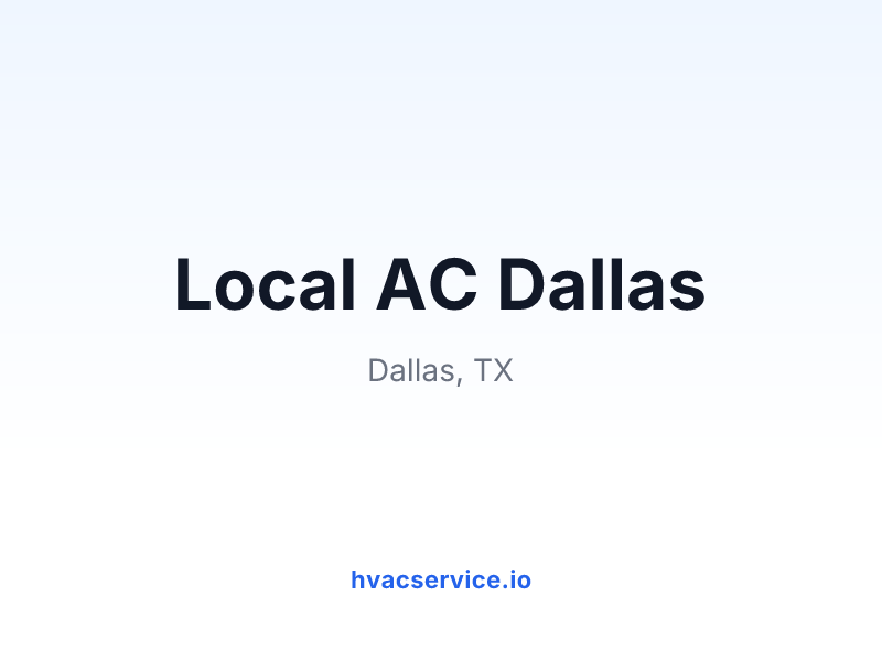 Local AC Dallas
