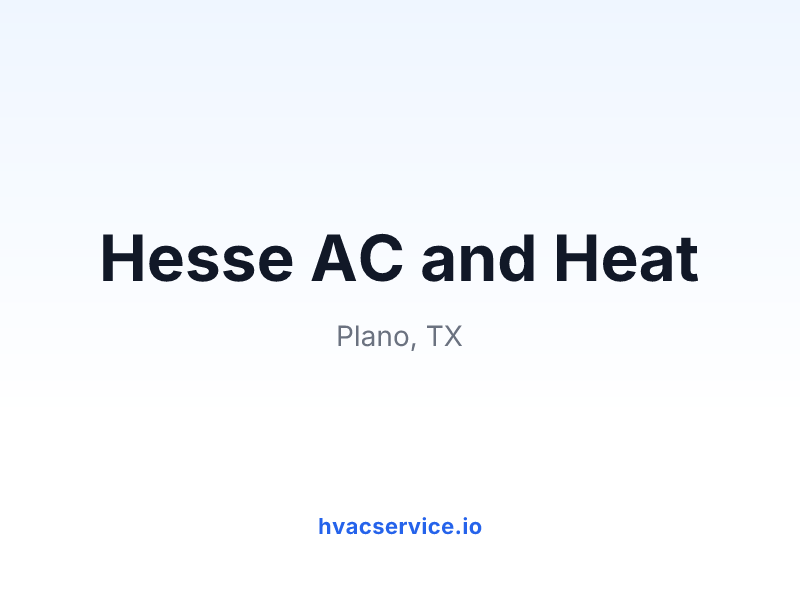 Hesse AC and Heat