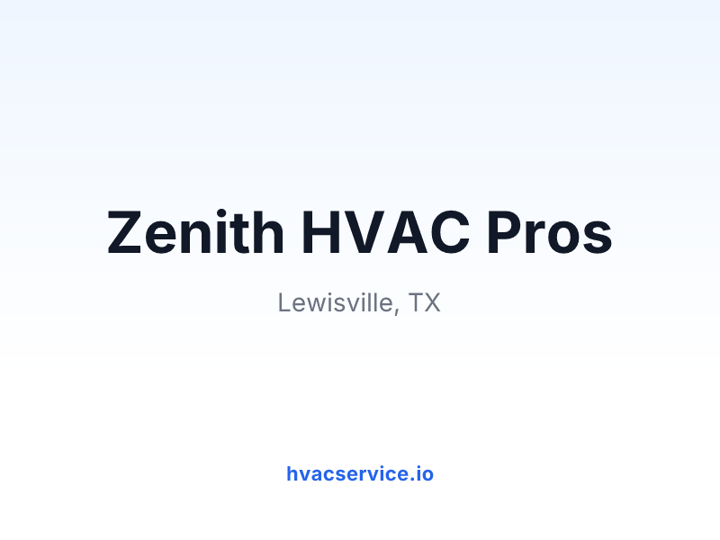 Zenith HVAC Pros