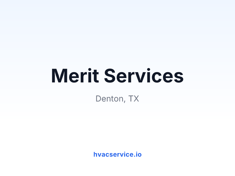 Merit Services