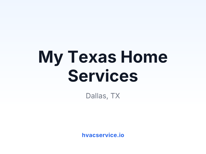 My Texas Home Services