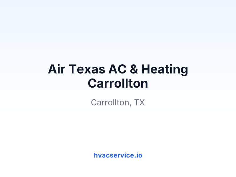 Air Texas AC & Heating
