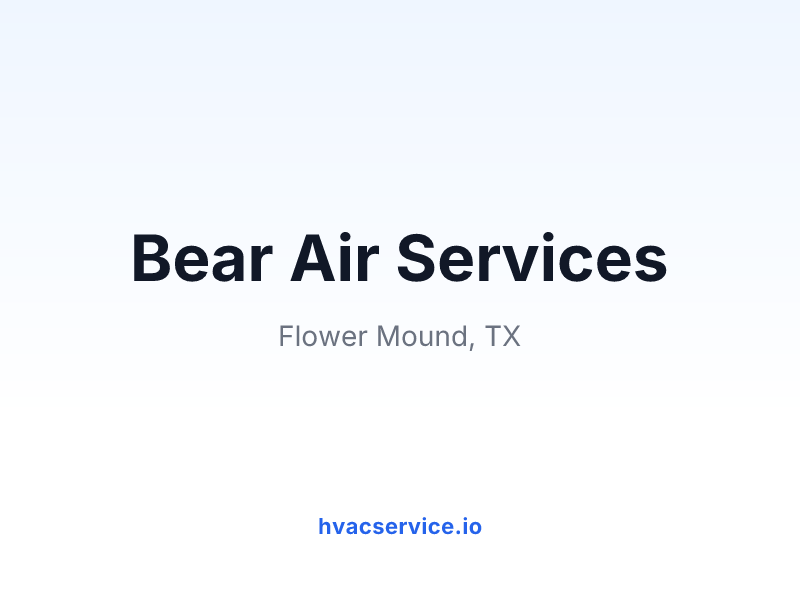Bear Air Services