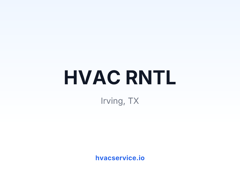 HVAC RNTL