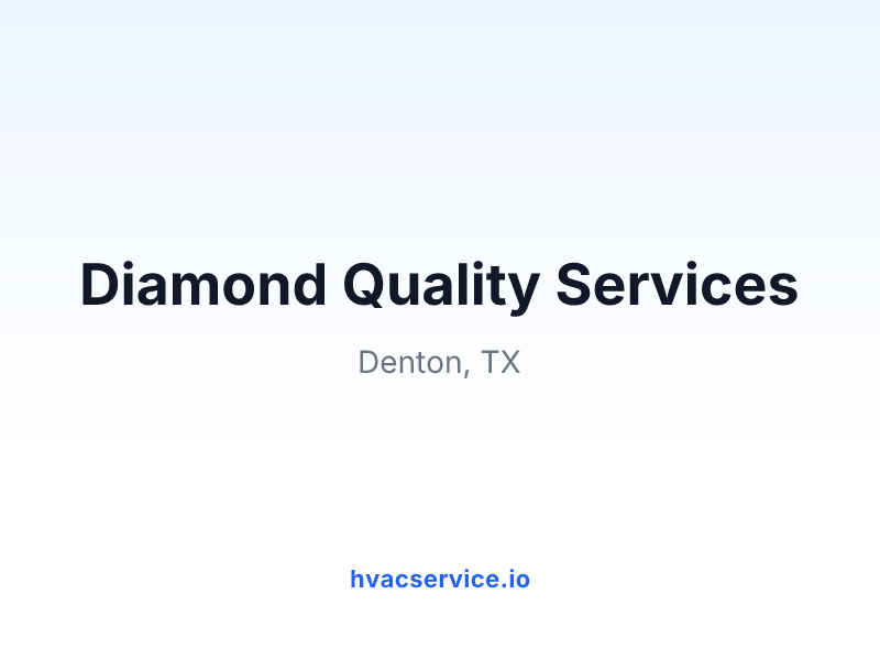 Diamond Quality Services