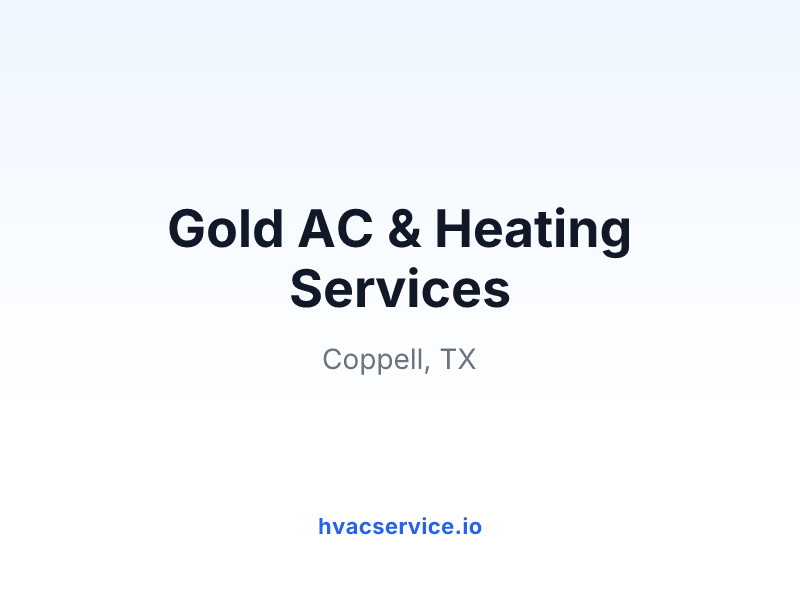 Gold AC & Heating Services