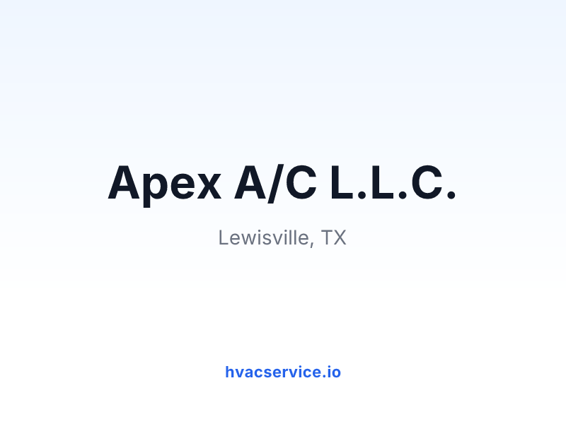 Apex A/C L.L.C.