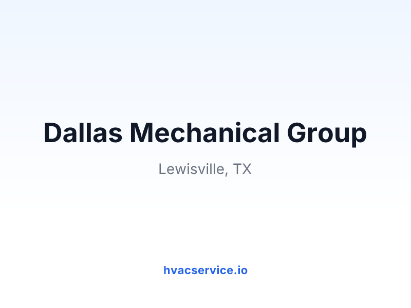 Dallas Mechanical Group