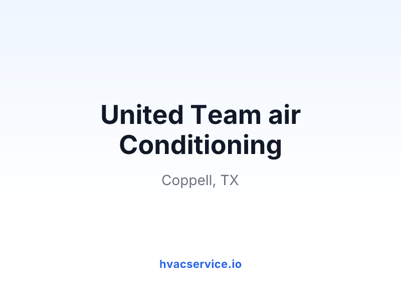 United Team air Conditioning