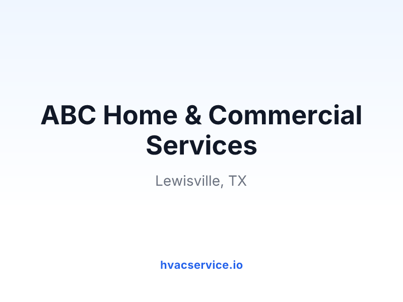 ABC Home & Commercial Services