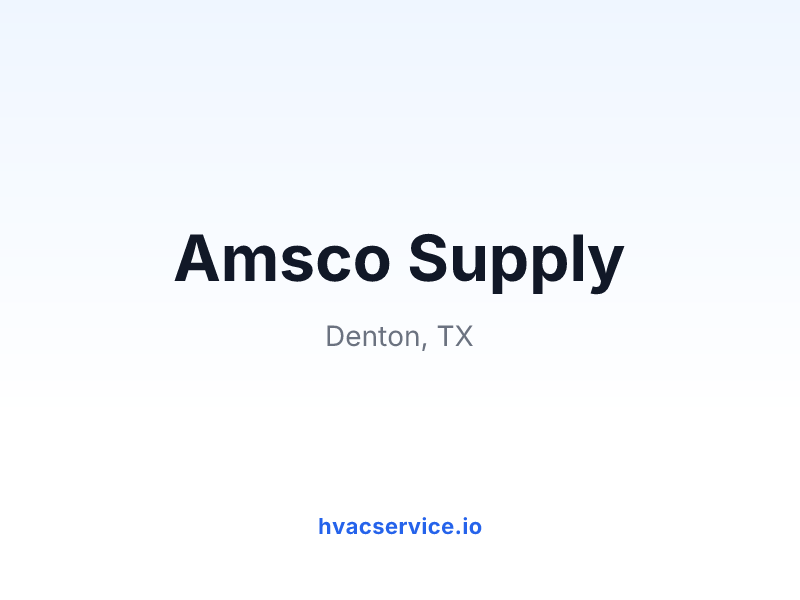 Amsco Supply