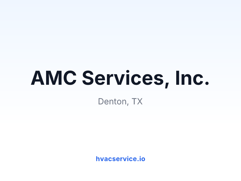 AMC Services, Inc.