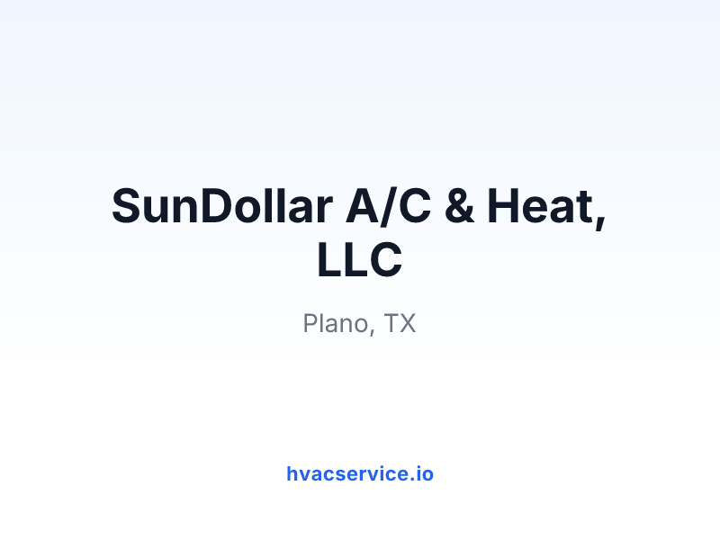 SunDollar A/C & Heat, LLC