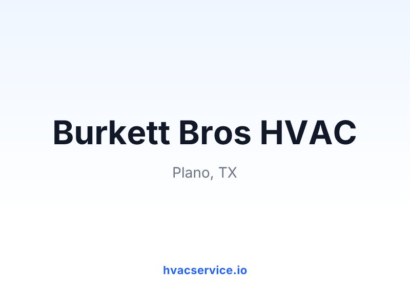 Burkett Bros HVAC