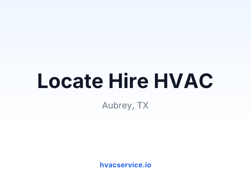 Locate Hire HVAC