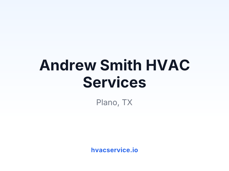 Andrew Smith HVAC Services