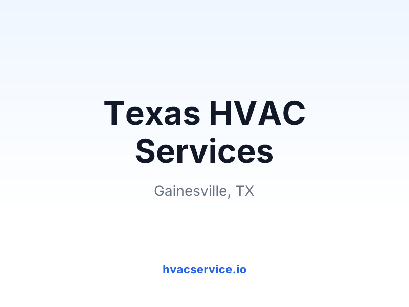 Texas HVAC Services