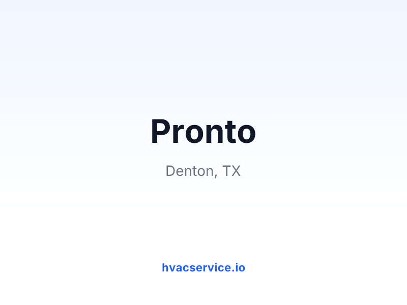 Pronto
