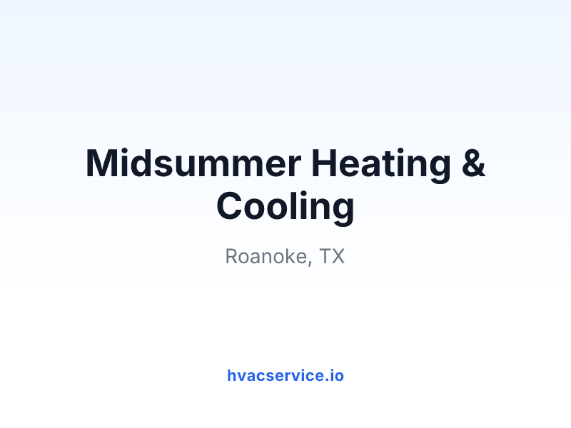 Midsummer Heating & Cooling