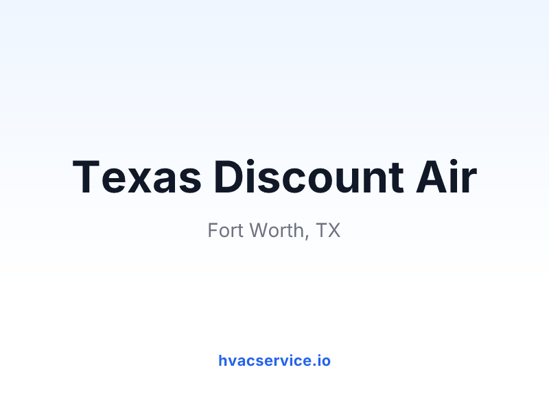 Texas Discount Air