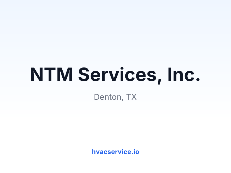NTM Services, Inc.