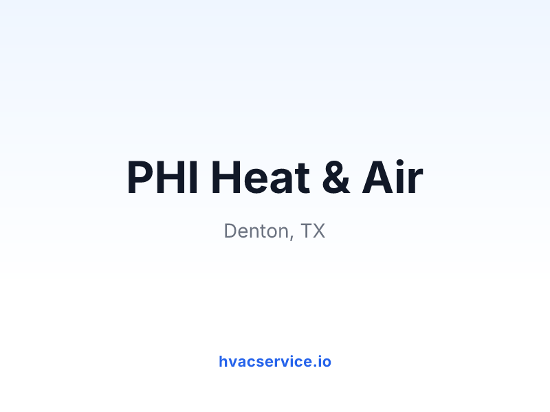 PHI Heat & Air