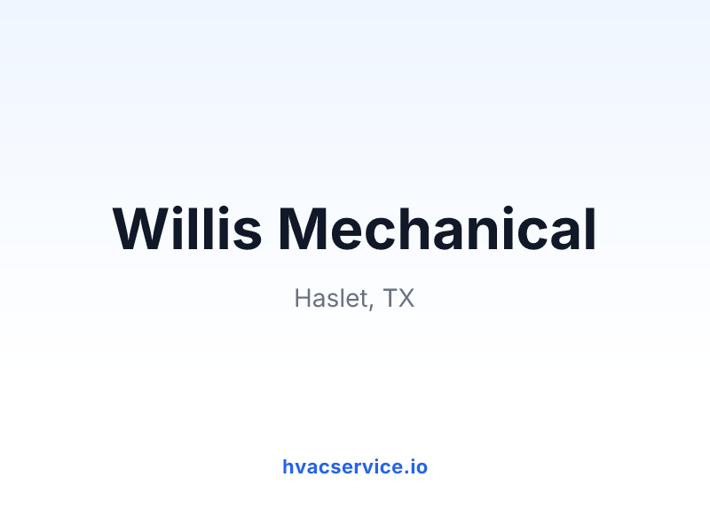 Willis Mechanical