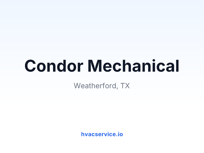 Condor Mechanical
