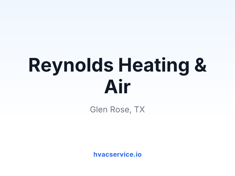 Reynolds Heating & Air