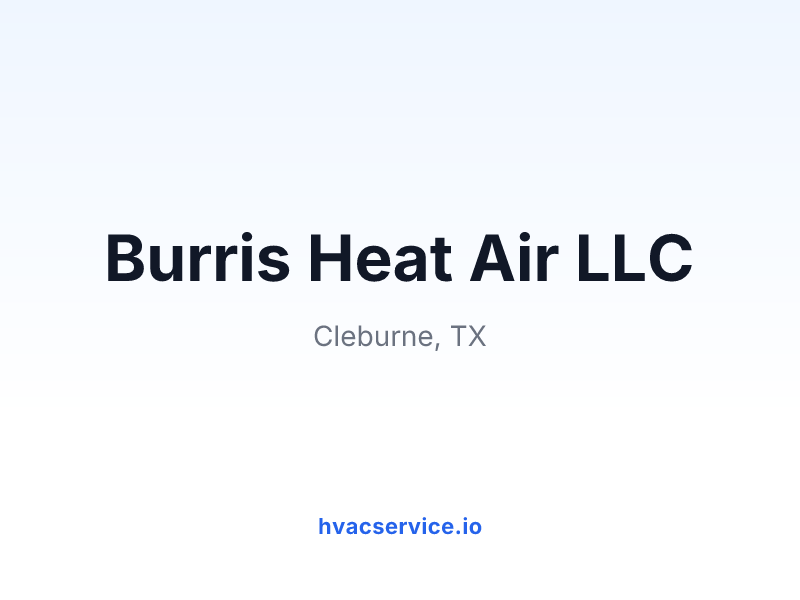 Burris Heat Air LLC