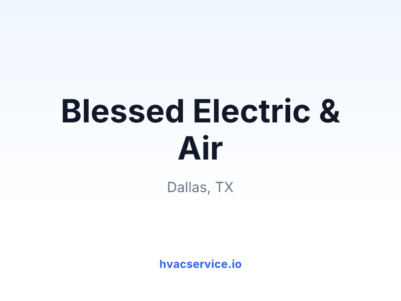 Blessed Electric & Air