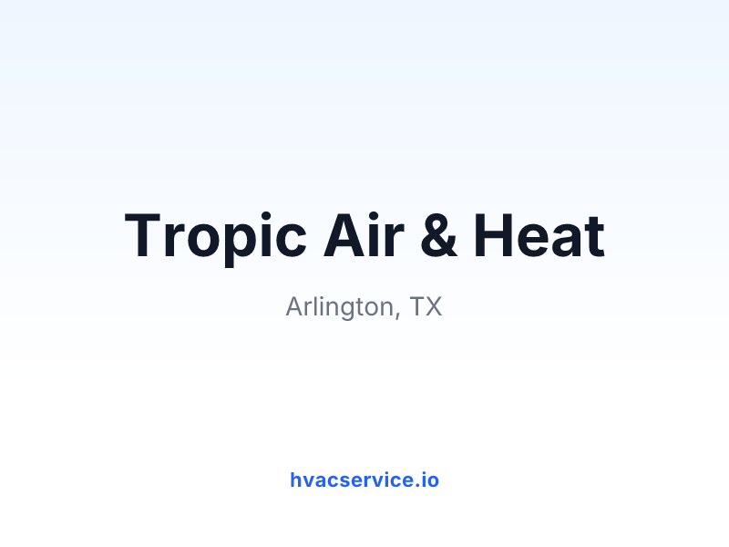Tropic Air & Heat