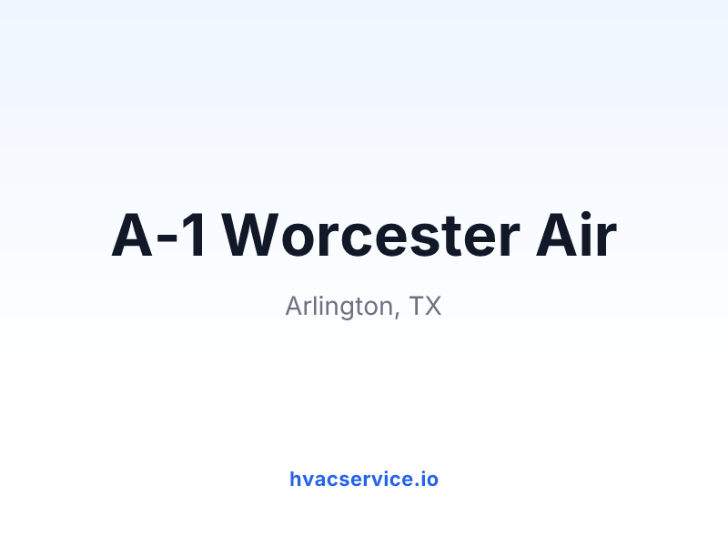 A-1 Worcester Air