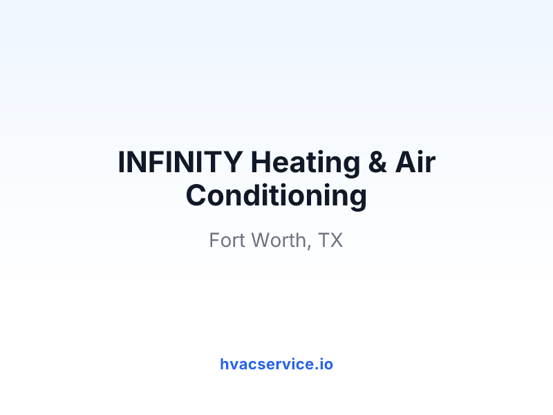 INFINITY Heating & Air Conditioning