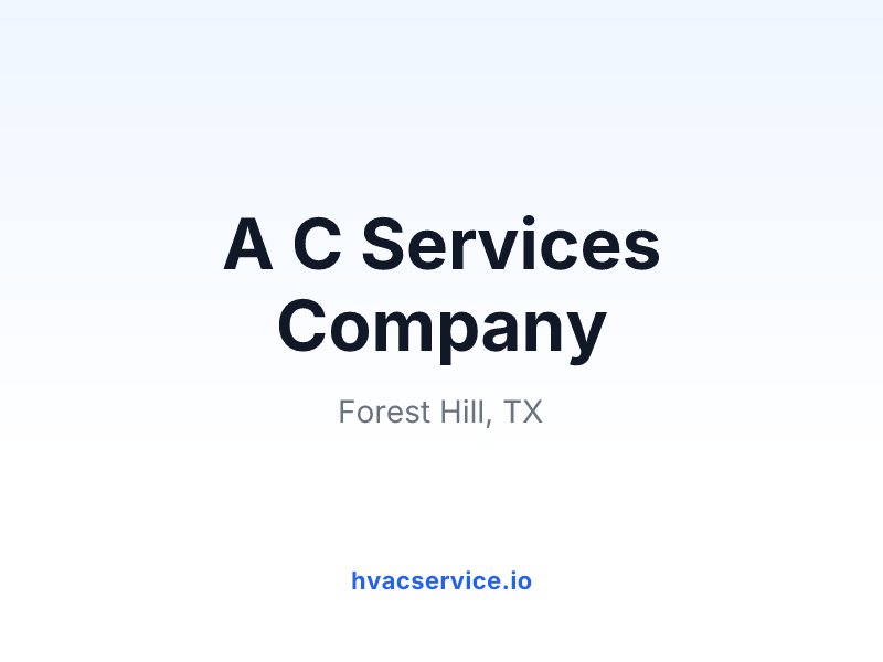 A C Services Company