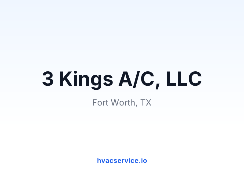 3 Kings A/C, LLC