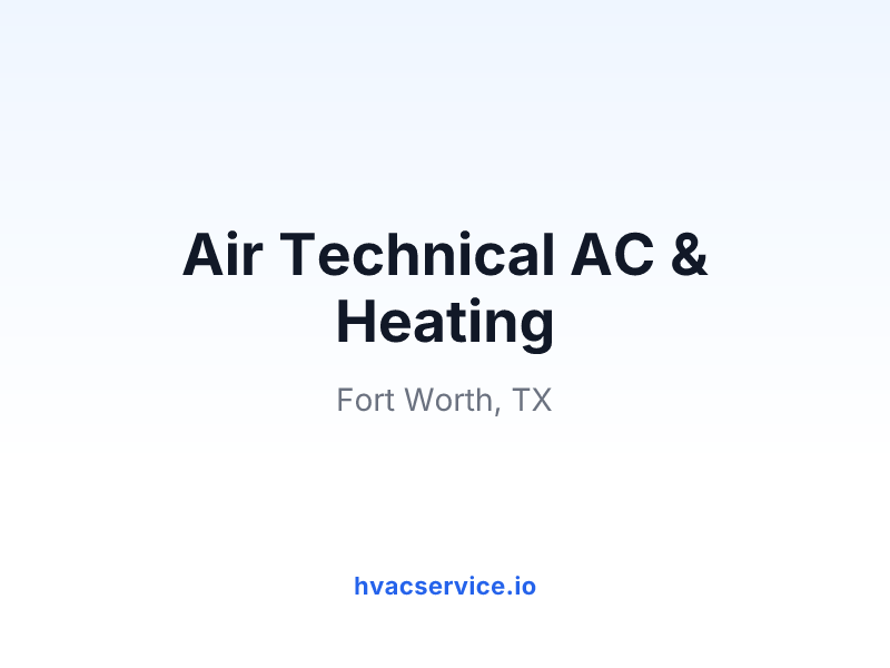 Air Technical AC & Heating
