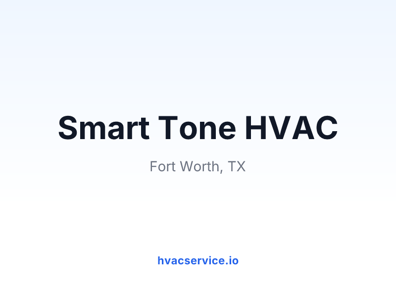 Smart Tone HVAC