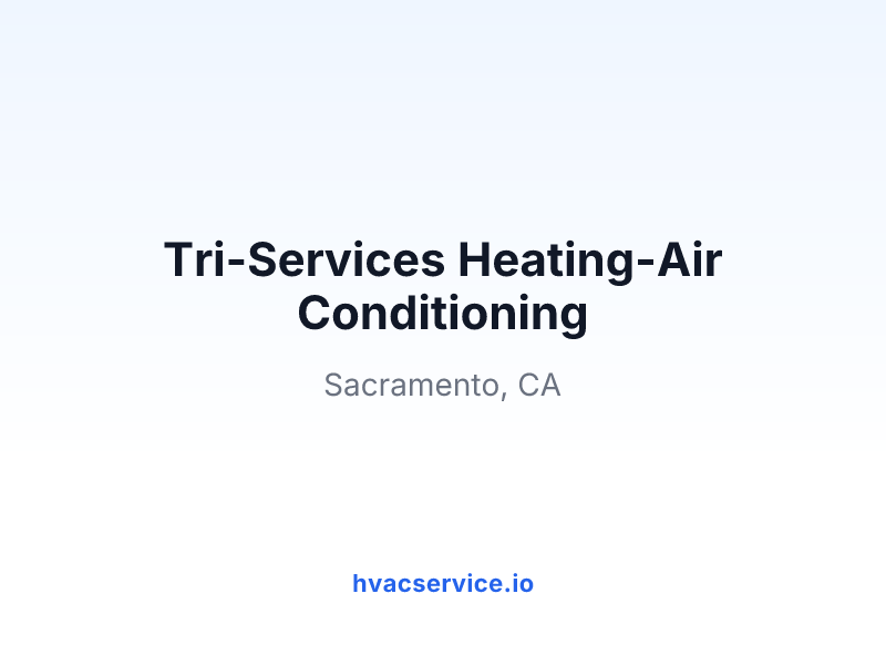 Tri-Services Heating-Air Conditioning