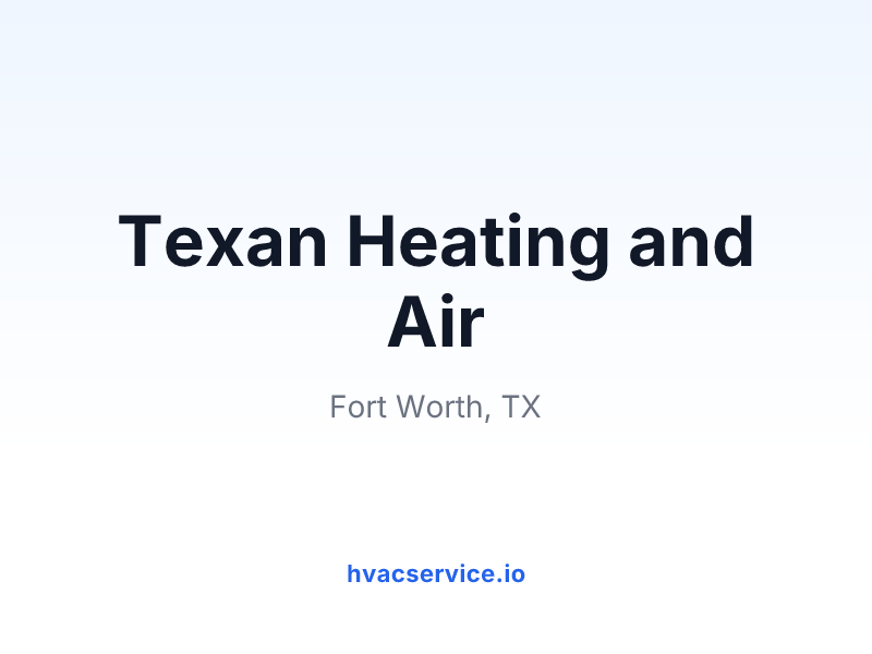 Texan Heating and Air