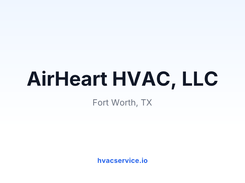 AirHeart HVAC, LLC