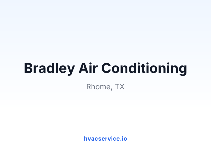 Bradley Air Conditioning