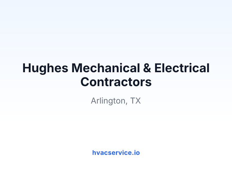 Hughes Mechanical & Electrical Contractors
