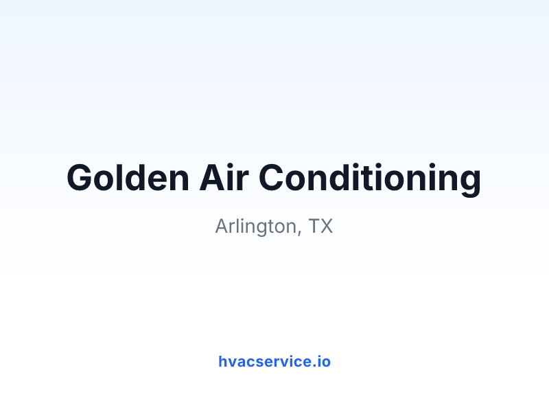 Golden Air Conditioning