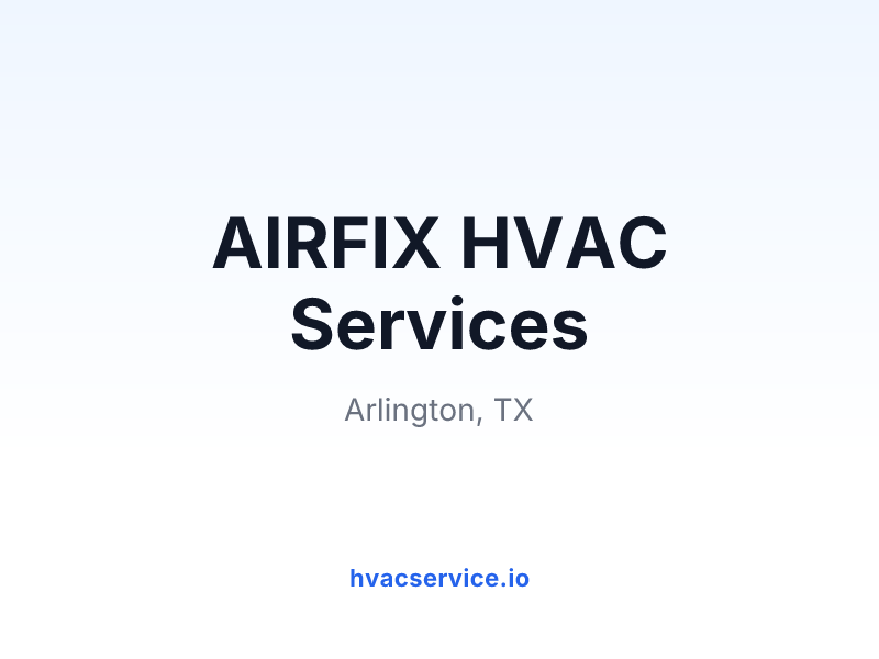 AIRFIX HVAC Services