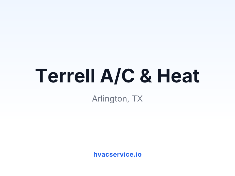 Terrell A/C & Heat
