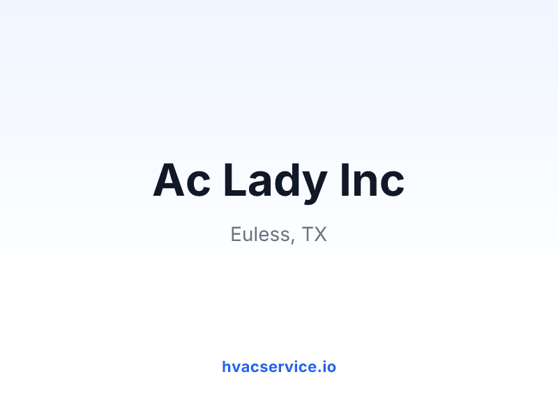 Ac Lady Inc